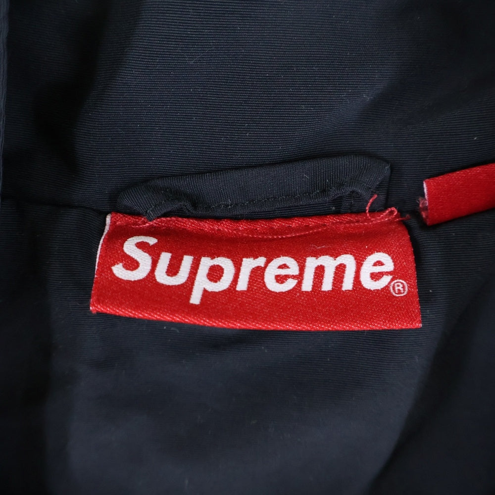 SUPREME(シュプリーム) 23AW Spellout Embroidered Track Jacket スペルアウト エンブロイダード トラックジャケット ブラック