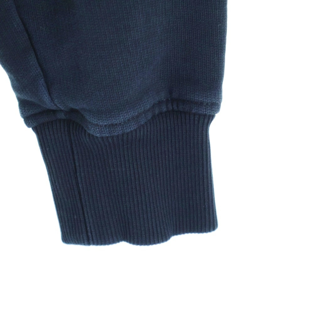 AMI Alexandre Mattiussi(アミアレクサンドルマテュッシ) フロントハートロゴ スウェットプルオーバーパーカー ブラック BFHJ008.730