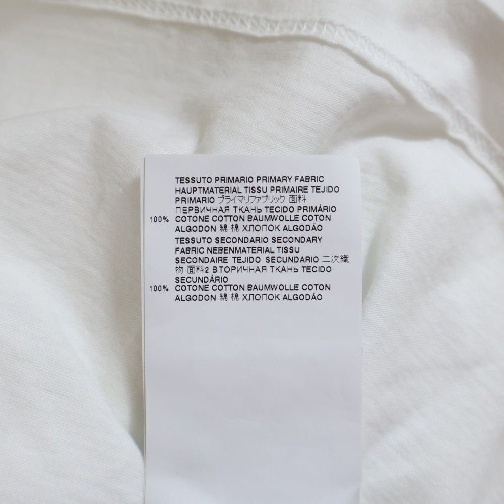 DSQUARED2(ディースクエアード) 23AW Mini Logo Cool フロントロゴ半袖Tシャツ カットソー ホワイト S74GD0946