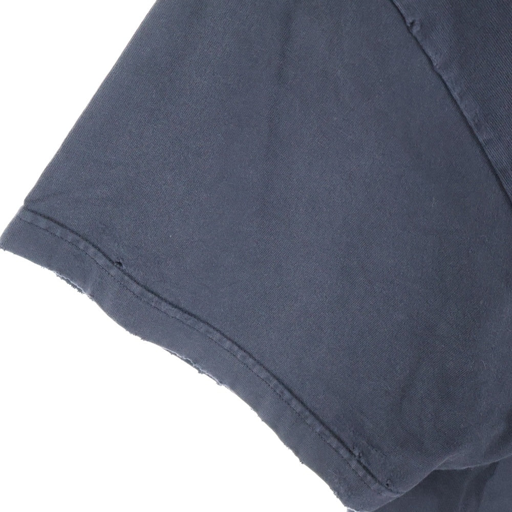 BALENCIAGA(バレンシアガ) 25SS PAINTED Tshirt Dress ペインテッド 半袖Tシャツ ドレス カットソー ワンピース ブラック レディース 777750 TRVT9