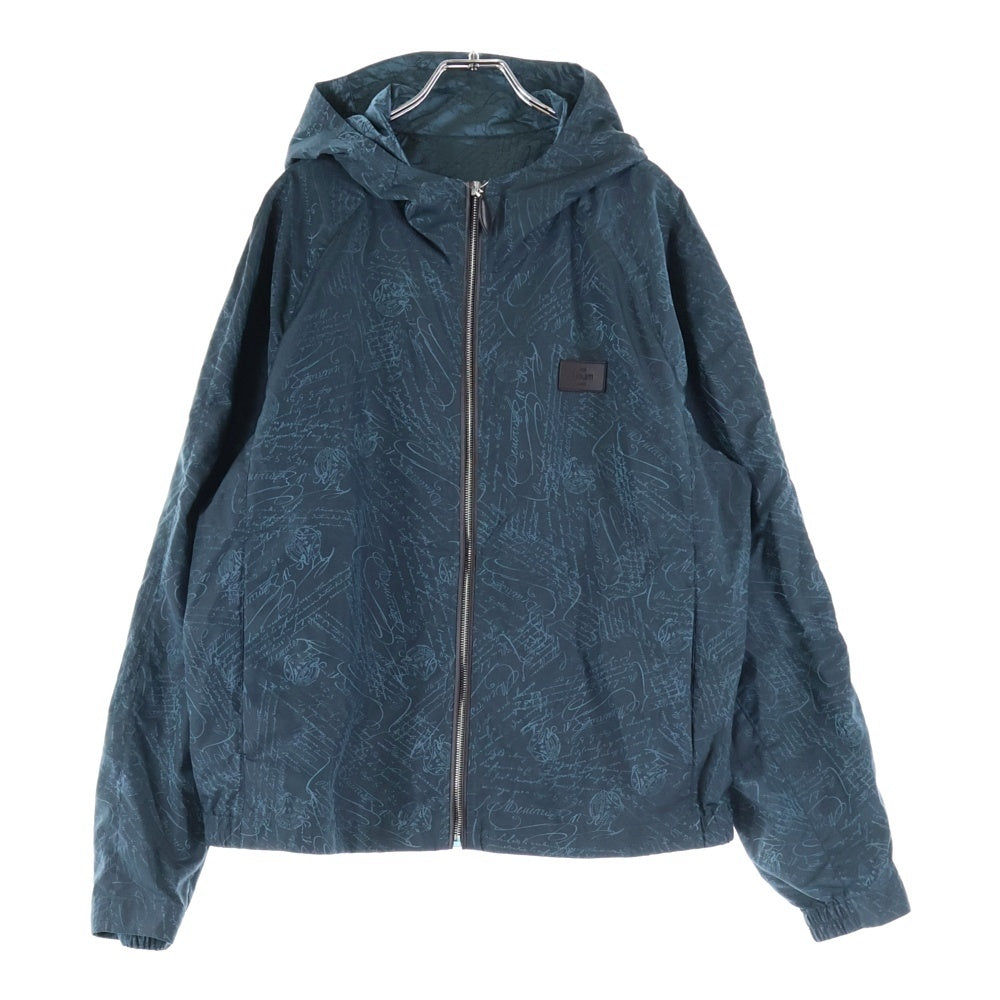 Berluti(ベルルッティ) カリグラフィ ナイロンフーデッドジャケット グリーン R260BU100PAGB
