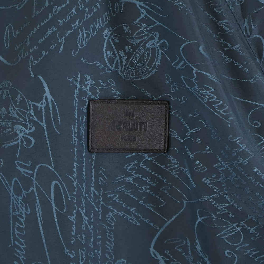 Berluti(ベルルッティ) カリグラフィ ナイロンフーデッドジャケット グリーン R260BU100PAGB