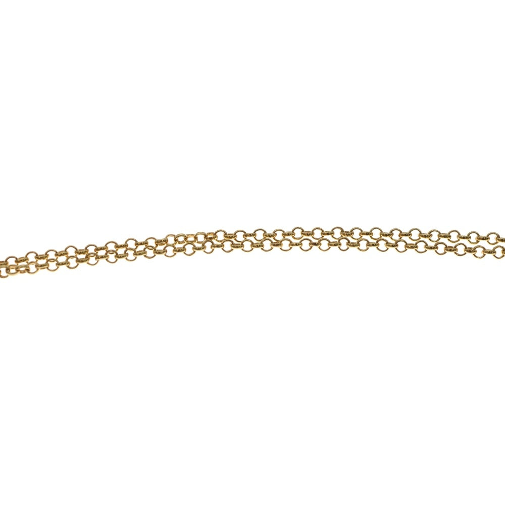 CHROME HEARTS(クロムハーツ) 22K NECKCHAIN R20 ロールチェーンネックレス 20inch ゴールド BCA011