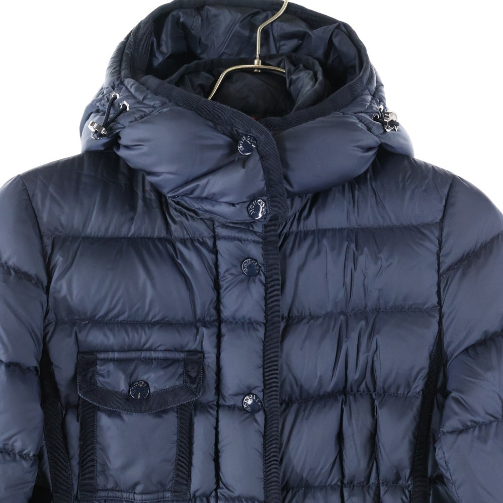 MONCLER(モンクレール) HERMINE エルミンヌ ロングダウンコート ネイビー レディース B20934930005 53048