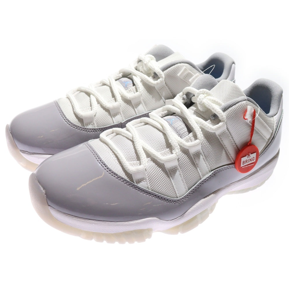 NIKE(ナイキ) AIR JORDAN11 RETRO LOW CEMENT GREY AV2187-140 エアジョーダン11 セメントグレー ローカットスニーカー グレー/ホワイト US9/27cm