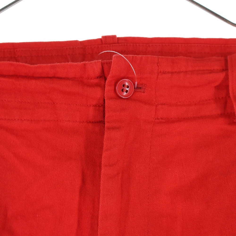 s'yte(サイト) 21AW TWILL ARMY TECHNO PANTS ツイルアーミーテクノパンツ トラウザー レッド UM-P12-076
