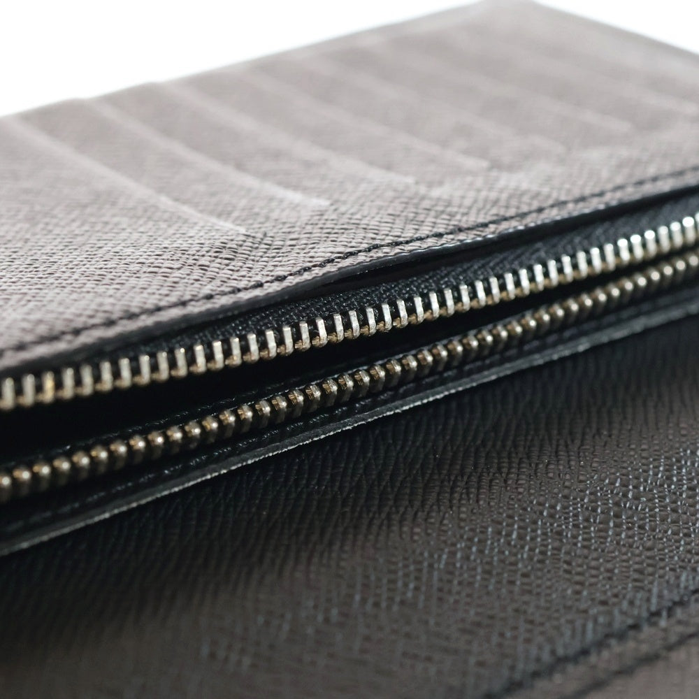 LOUIS VUITTON(ルイヴィトン) トリヨン ポルトフォイユ ブラザ 長財布 ウォレット RFID ブラック M58802 ※イニシャル入り