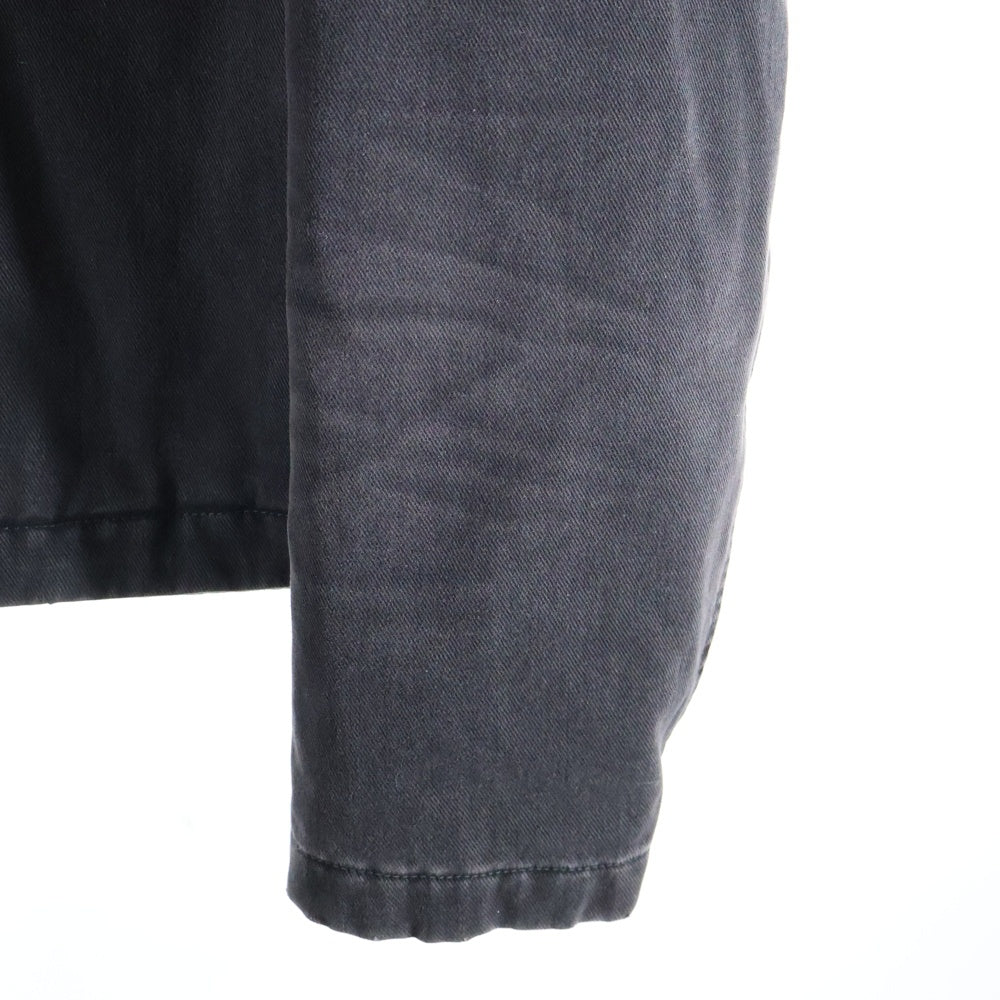 LOUIS VUITTON(ルイヴィトン) 24SS デニム ブルゾン ファー付き ジップアップフーディージャケット ブラック RM241M CCU HQA05W