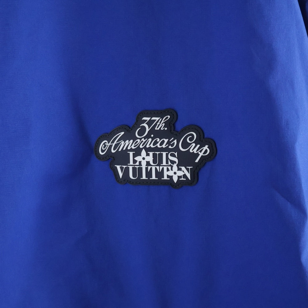 LOUIS VUITTON(ルイヴィトン) 24SS シグネチャー シェル フーディーパーカー ジャケット ブルー RM241M PS0 HQB12W