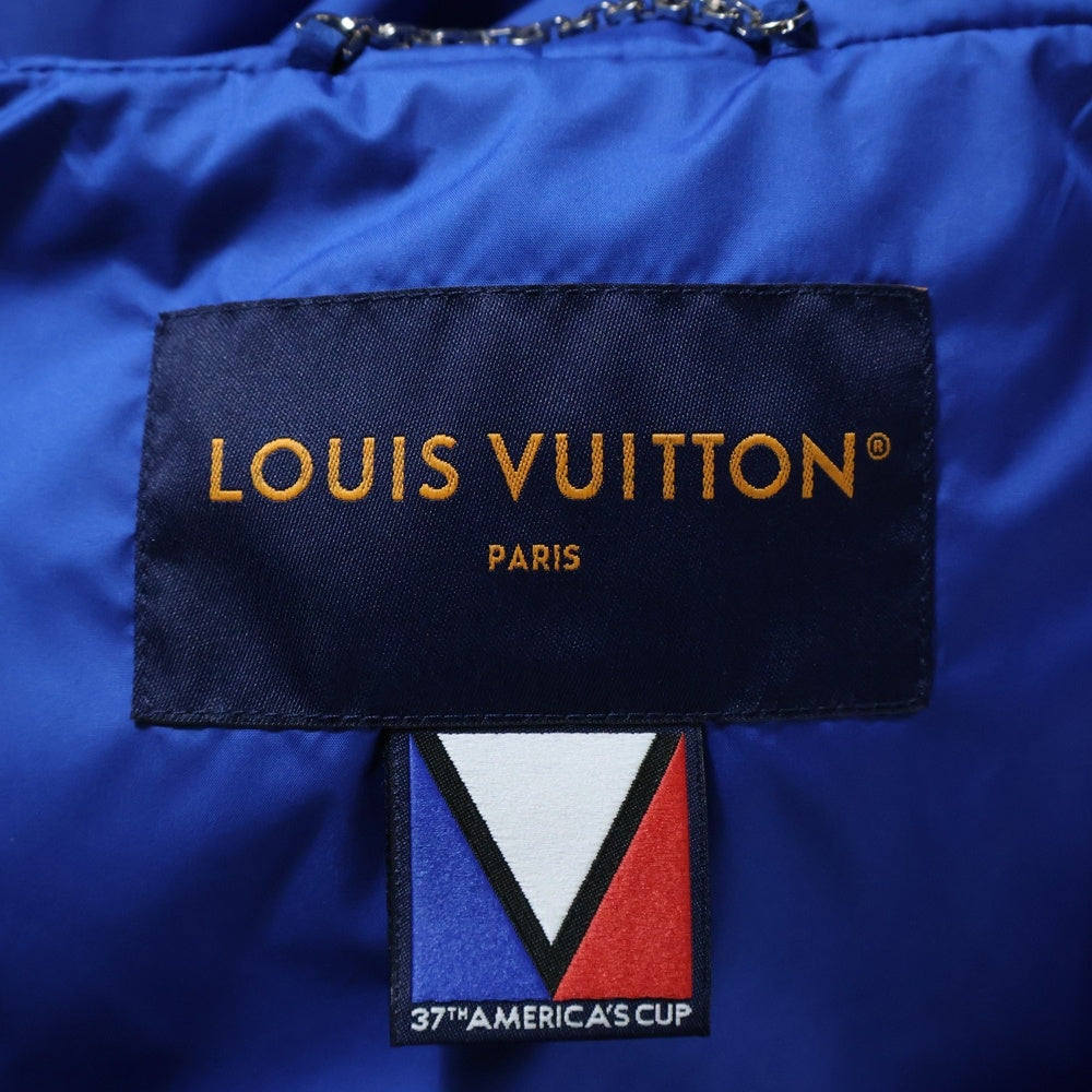 LOUIS VUITTON(ルイヴィトン) 24SS シグネチャー シェル フーディーパーカー ジャケット ブルー RM241M PS0 HQB12W
