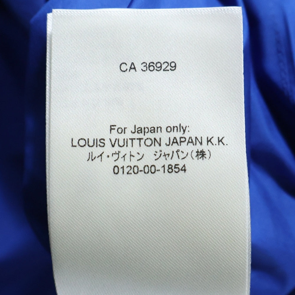 LOUIS VUITTON(ルイヴィトン) 24SS シグネチャー シェル フーディーパーカー ジャケット ブルー RM241M PS0 HQB12W