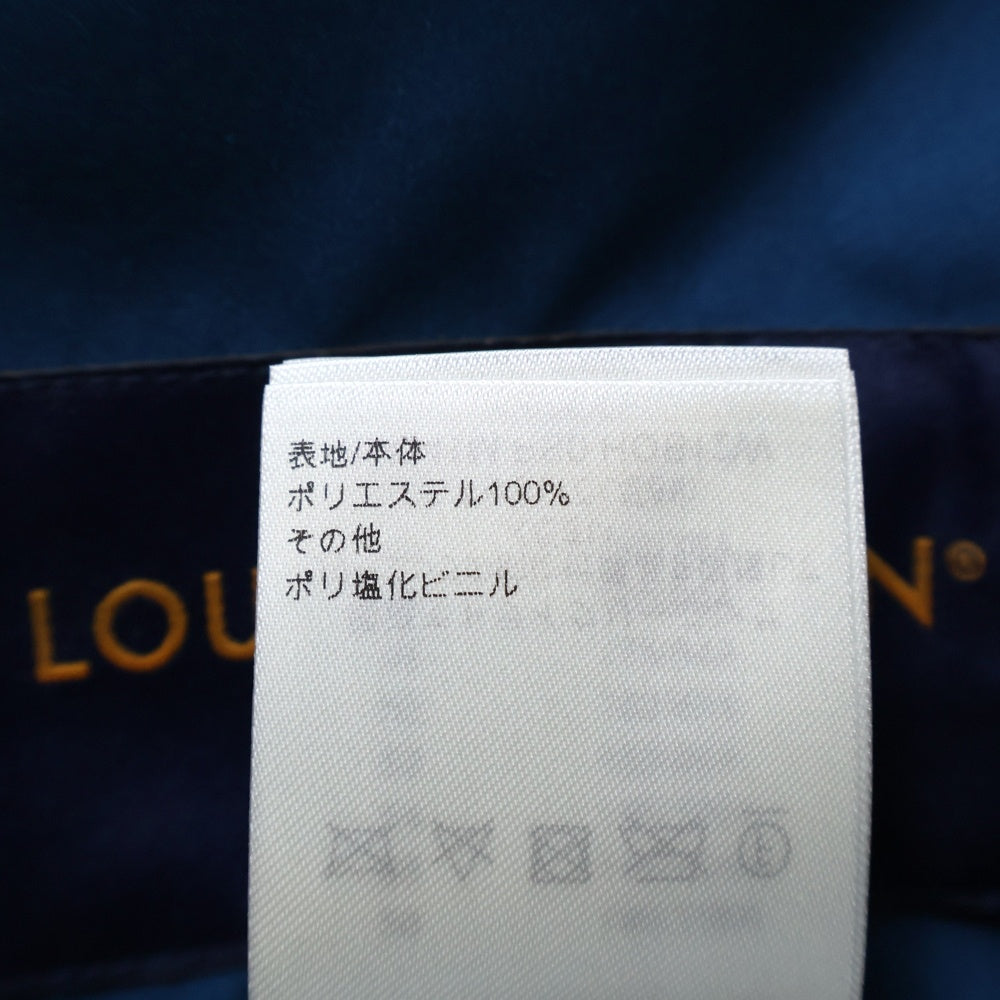 LOUIS VUITTON(ルイヴィトン) 24AW ナイロン テクニカル ウィンドウブレーカー ジップアップフーディージャケット ブルー RM242MH PHG HRB31W