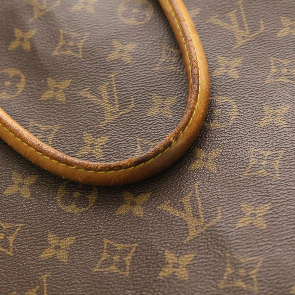 LOUIS VUITTON(ルイヴィトン) モノグラム サックプラ トートバッグ ハンドバッグ ブラウン ゴールド金具 レザー M51140