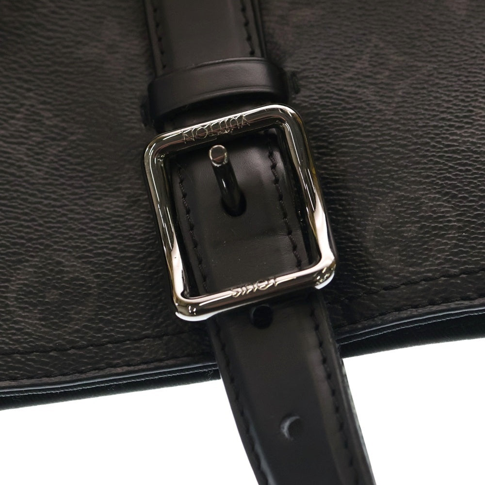LOUIS VUITTON(ルイヴィトン) モノグラム エクリプス アポロ 2WAYバッグ トートバッグ ハンドバッグ ブラック シルバー金具 レザー×PVC M43421