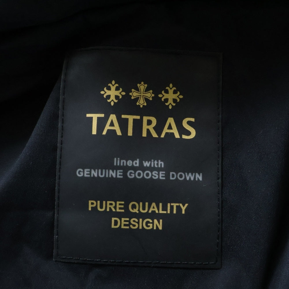 TATRAS(タトラス) LORENZANA ロレンツァーナ ダウンジャケット ダブルボタン ブラック LTA16A4488