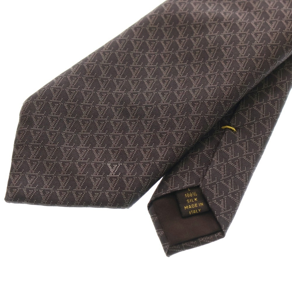 みな　LOUIS VUITTON ダミエ　ネクタイ　ブラウン 楽天市場】LOUIS VUITTON ルイ ヴィトン ネクタイ クラヴァット ダミエ