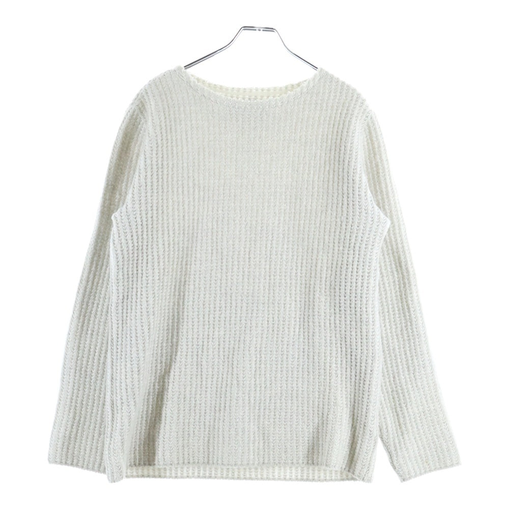 ESTNATION(エストネーション) リブ編み ニット セーター ホワイト 62-200-12-100030