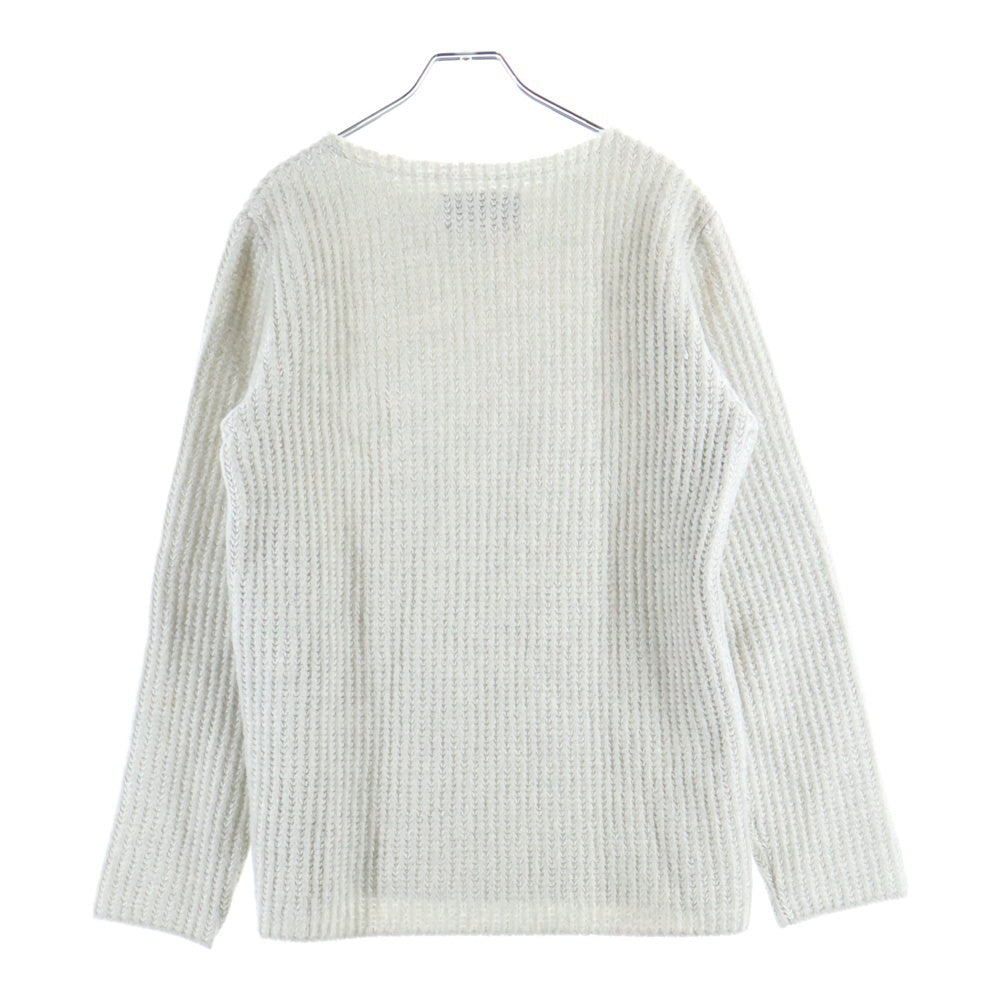 ESTNATION(エストネーション) リブ編み ニット セーター ホワイト 62-200-12-100030