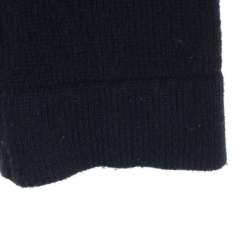 DIOR(ディオール) 24SS COUTUREパッチ カシミアジャージーニット ブラック 243M645AT474