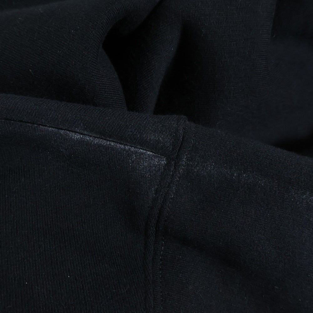 BALENCIAGA(バレンシアガ) 20AW コピーライトロゴ スウェットプルオーバーパーカー ブラック 570811 TIV55