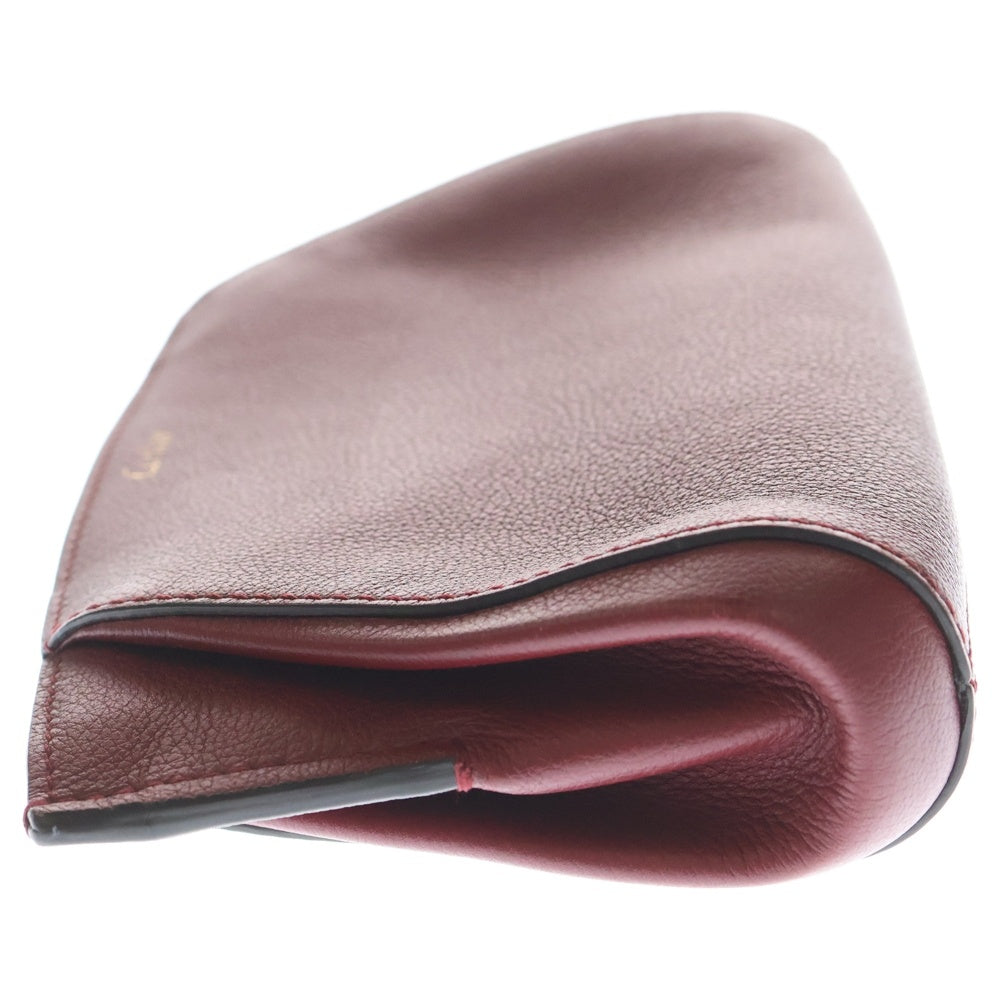 Cartier(カルティエ) Cドゥカルティエ 小物入れ レザーポーチ レッド