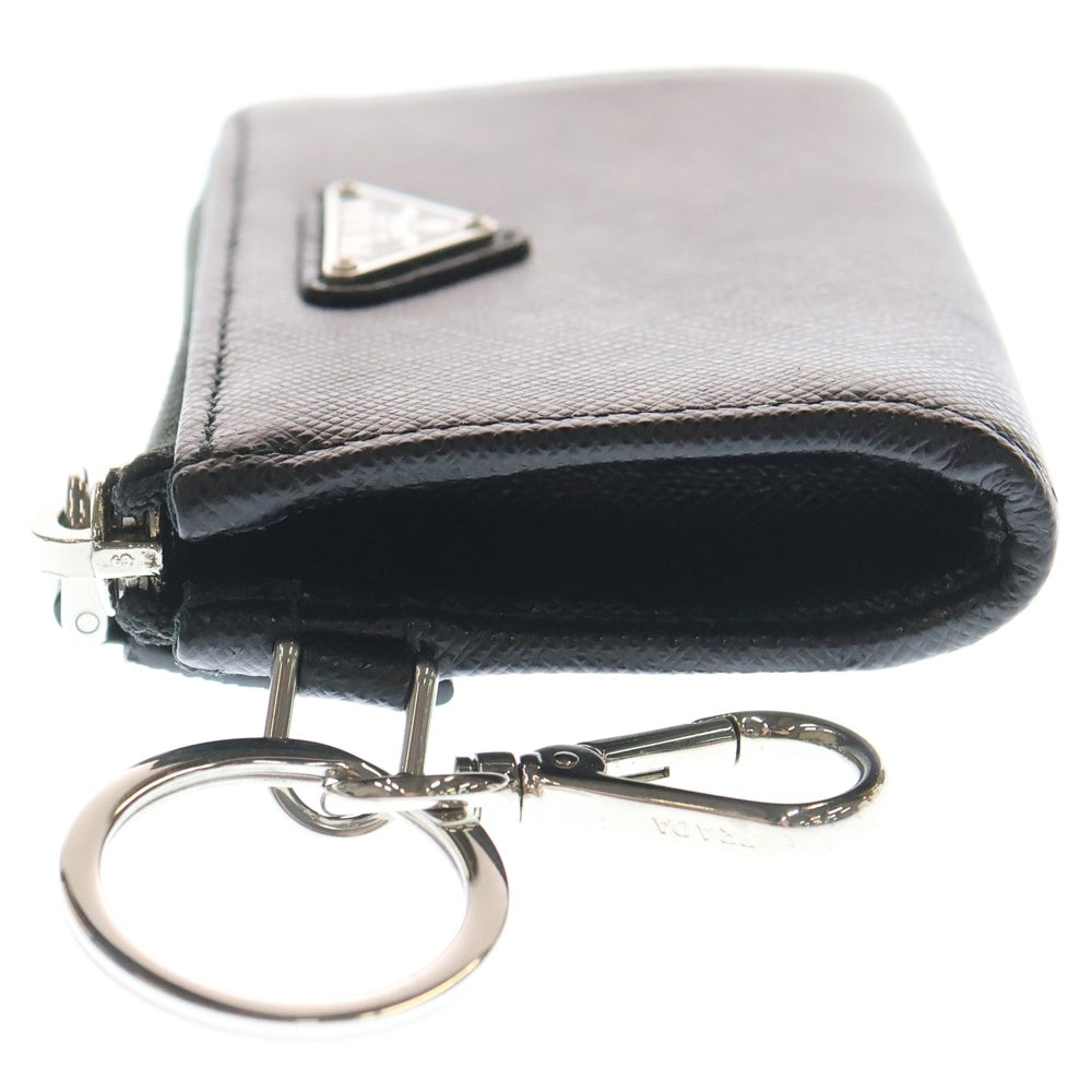 PRADA(プラダ) サフィアーノ 三角ロゴプレート レザー コインケース