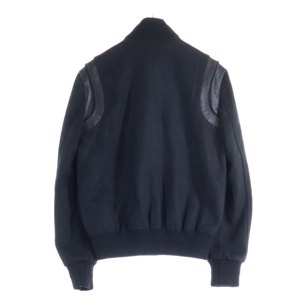 SAINT LAURENT PARIS(サンローランパリ) TEDDY JACKET テディジャケット スタジアム ボンバージャケット ブラック 354718 Y197Q