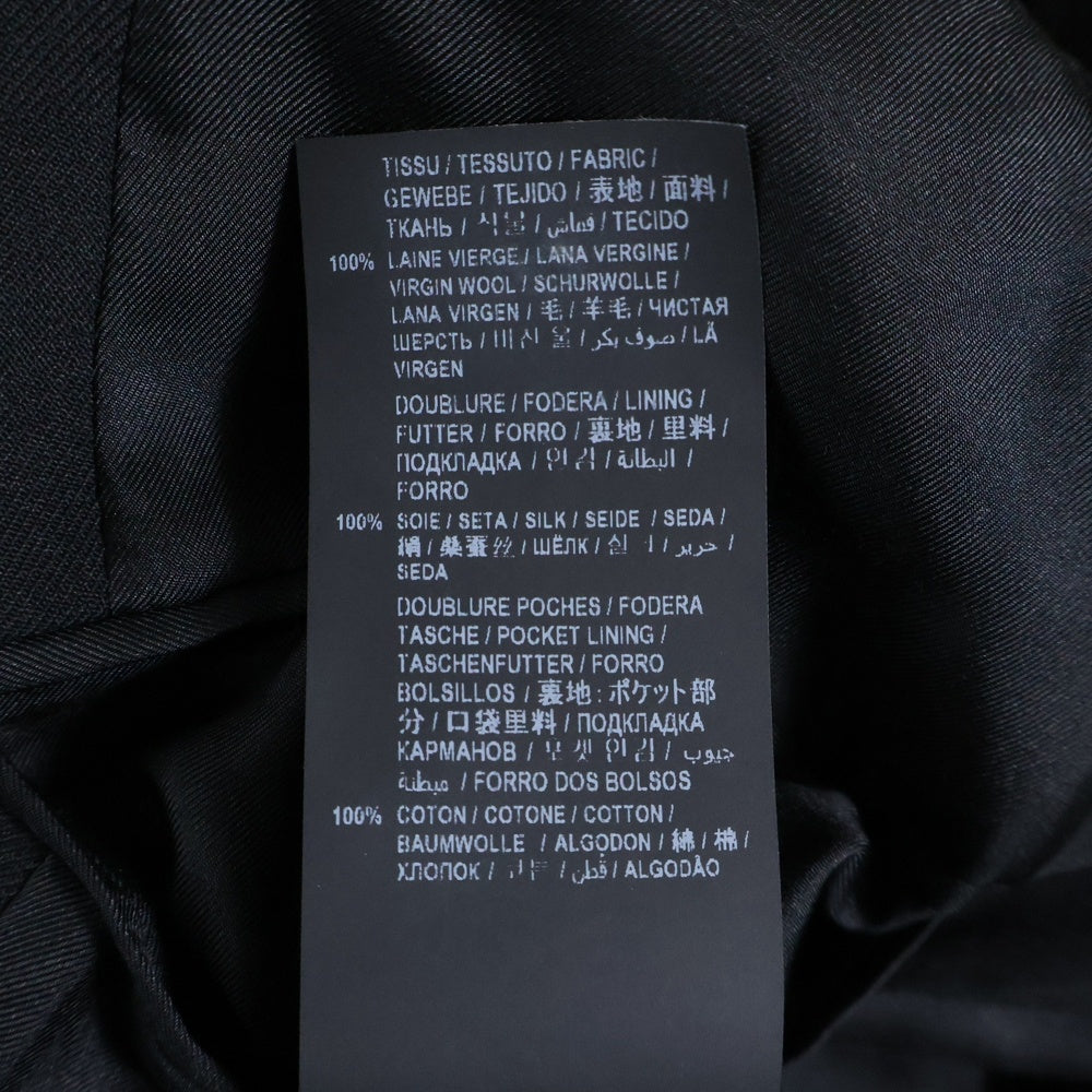 SAINT LAURENT PARIS(サンローランパリ) 2B シングルテーラードジャケット ブラック 507472 Y404W