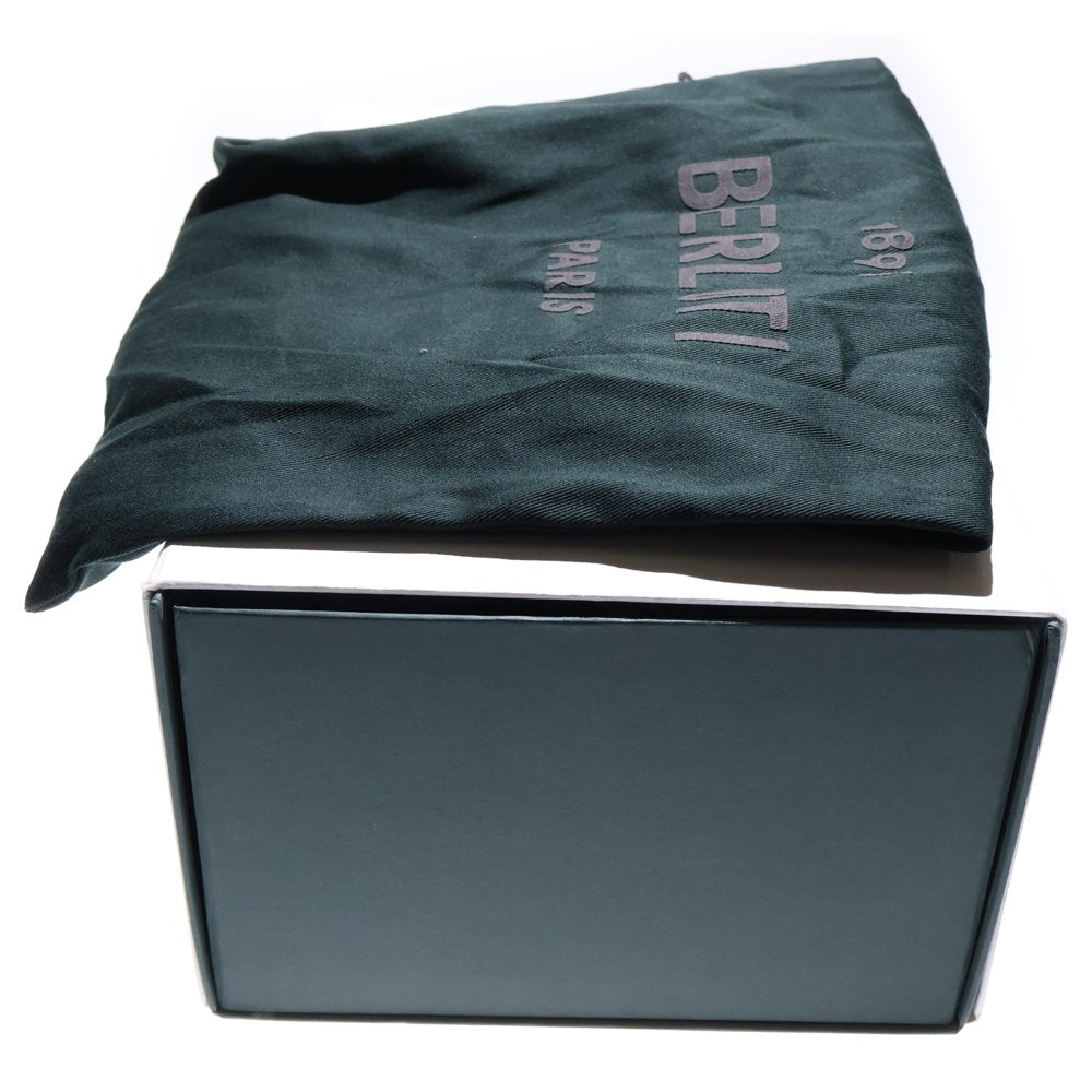 Berluti(ベルルッティ) ファスト トラック ダービー ヴェネチア カーフ レザー ローカットスニーカー シューズ ブラック