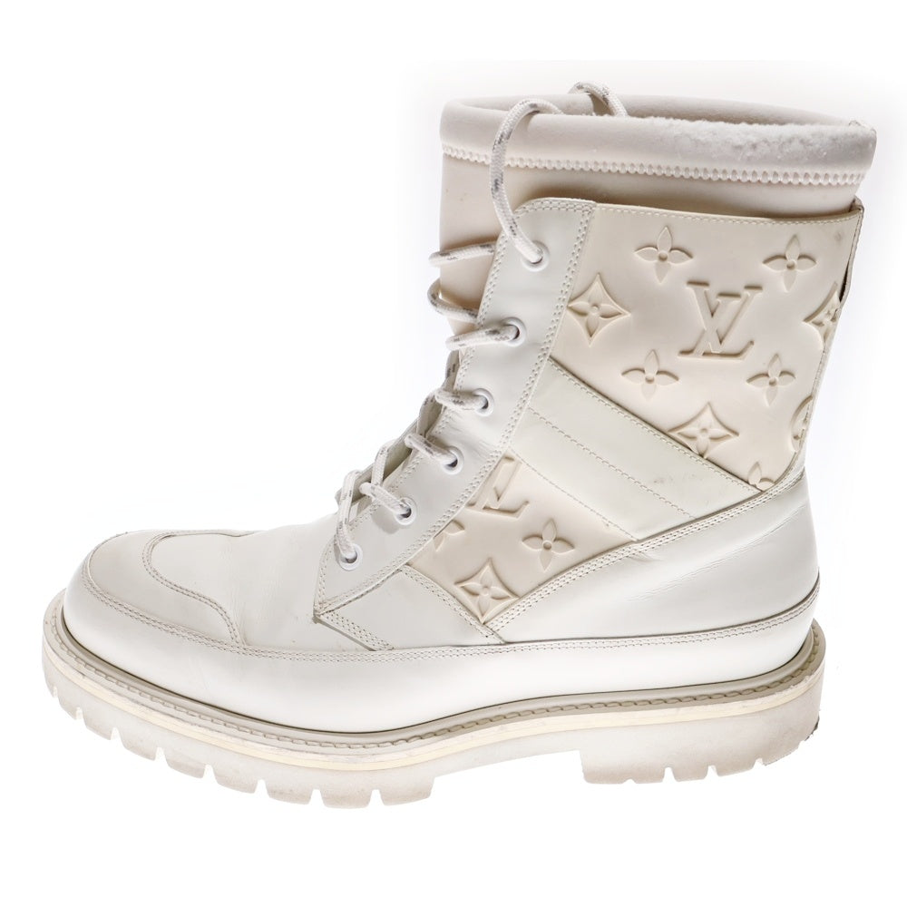 LOUIS VUITTON(ルイヴィトン) 20SS ランドスケープ ライン モノグラム ブーツ ホワイト