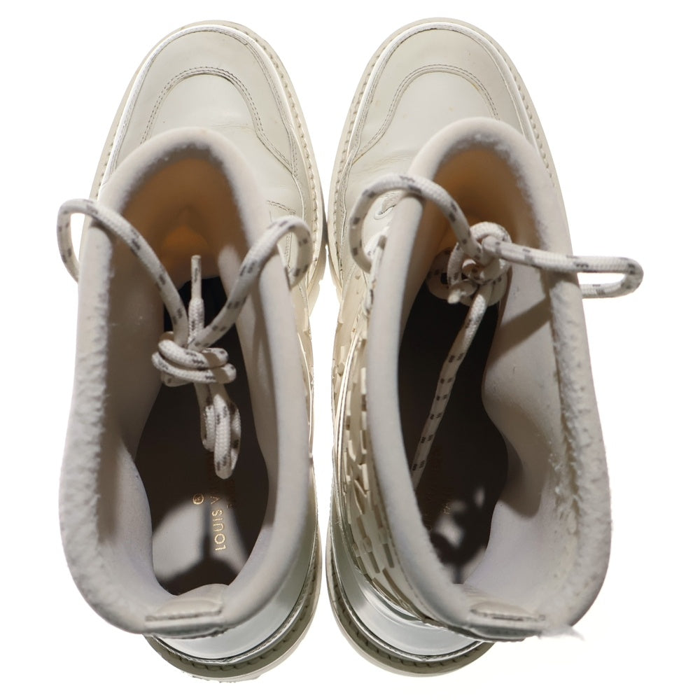 LOUIS VUITTON(ルイヴィトン) 20SS ランドスケープ ライン モノグラム ブーツ ホワイト