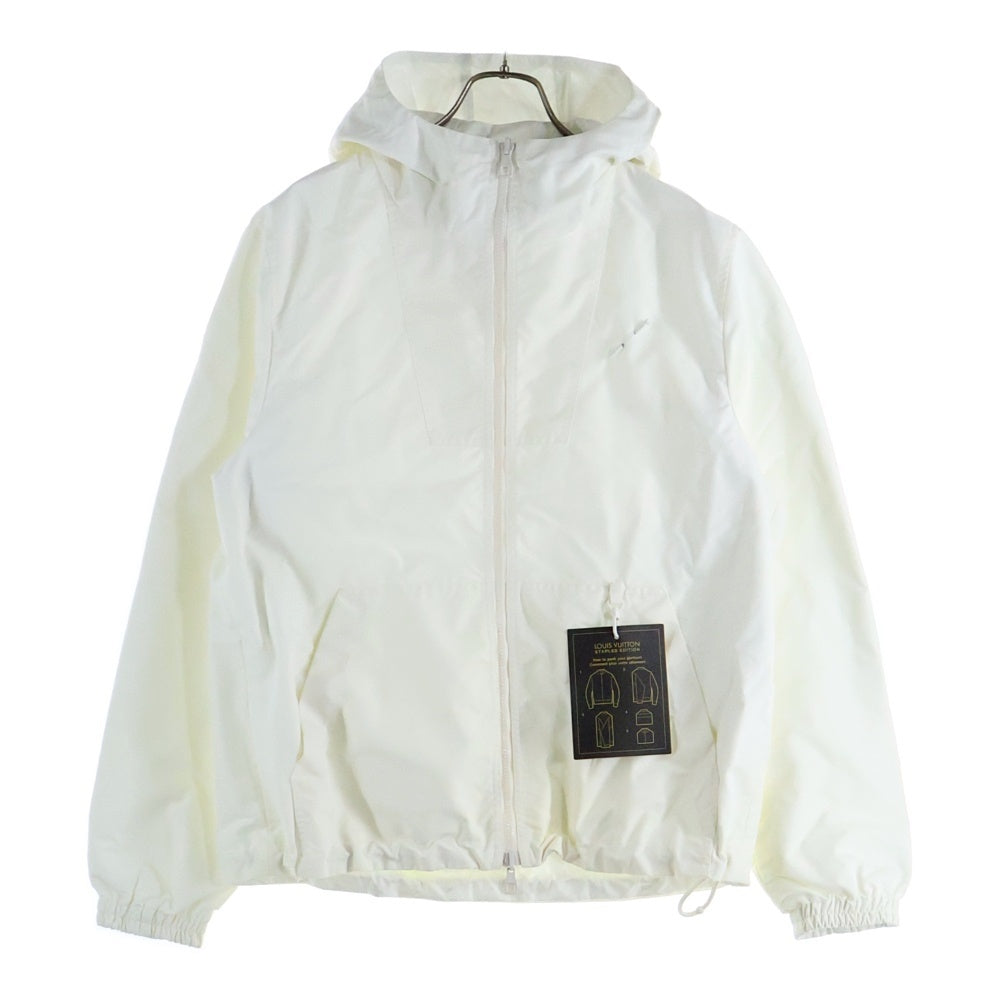 LOUIS VUITTON(ルイヴィトン) 22AW LVSE モノグラムリバーシブルウインドブレーカー RM222Q MO6 HLB46W ジップアップジャケット ホワイト