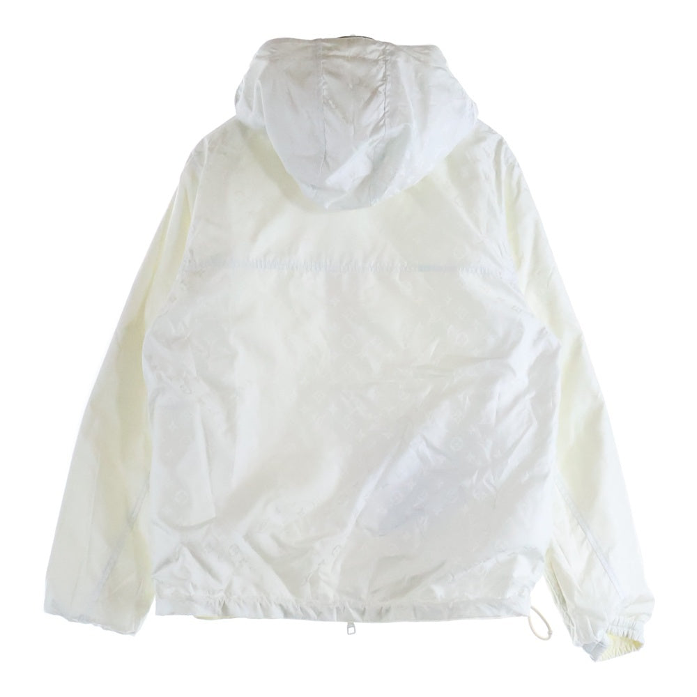 LOUIS VUITTON(ルイヴィトン) 22AW LVSE モノグラムリバーシブルウインドブレーカー RM222Q MO6 HLB46W ジップアップジャケット ホワイト