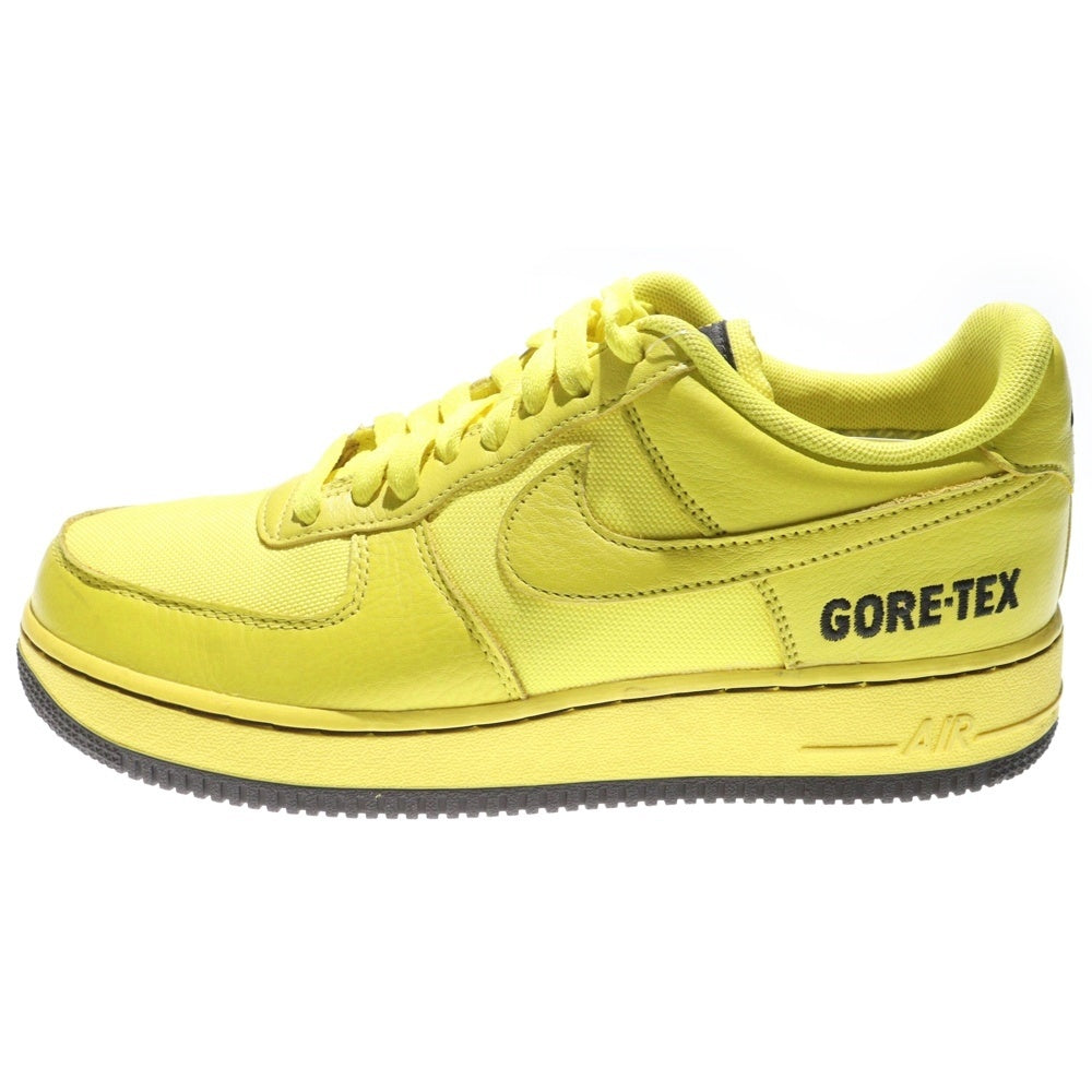 NIKE(ナイキ) AIR FORCE 1 GTX エアフォース ゴアテックス ローカットスニーカー イエロー CK2630-701 US8/26.0cm