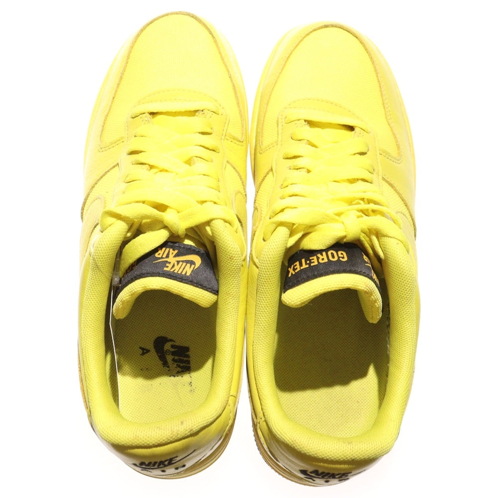 NIKE(ナイキ) AIR FORCE 1 GTX エアフォース ゴアテックス ローカットスニーカー イエロー CK2630-701 US8/26.0cm