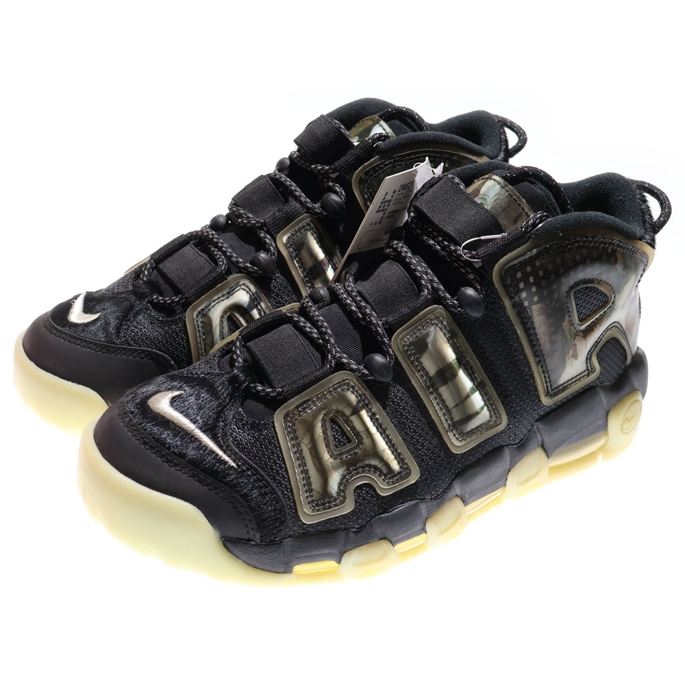 NIKE(ナイキ) AIR MORE UP TEMPO Utagawa Kuniyoshi エアモア アップテンポ ウダガワクニヨシ ハイカットスニーカー ブラック US8/26cm DM6213-045