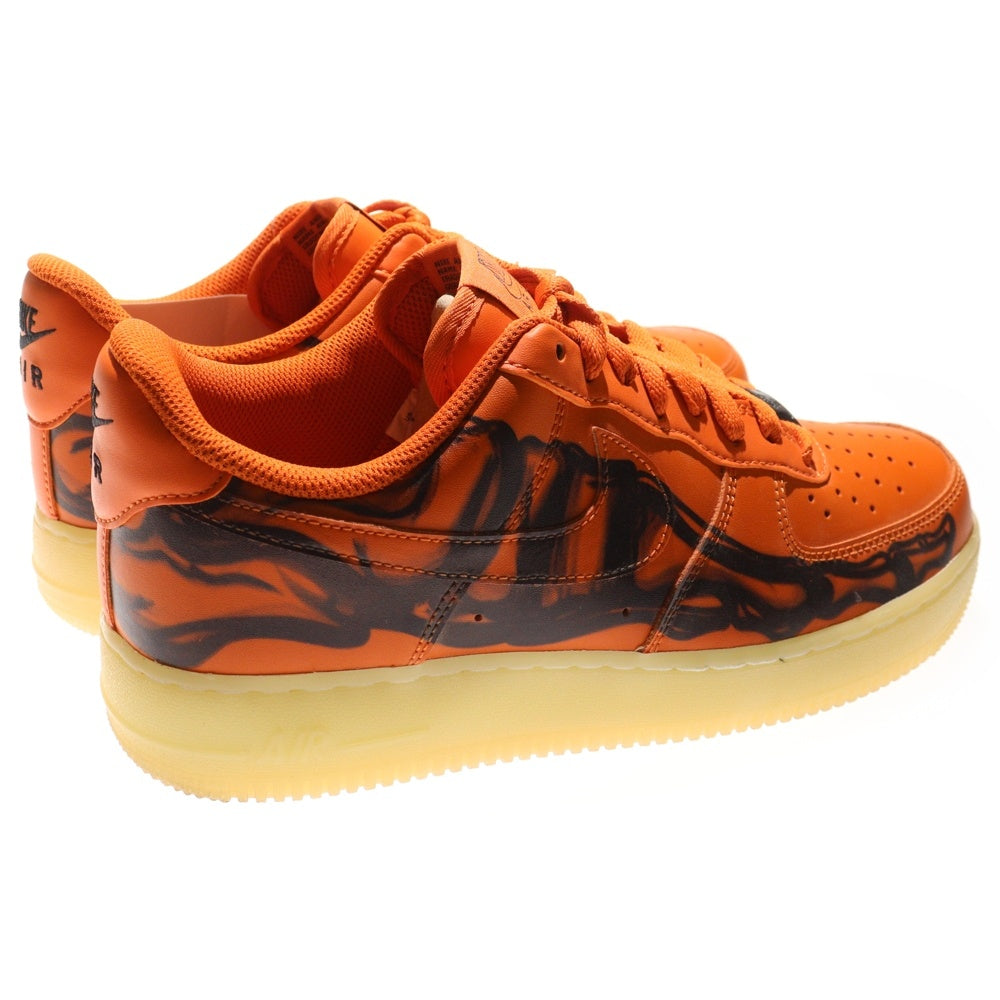NIKE(ナイキ) AIR FORCE1 07 SKELTON QS エアフォース1 ローカットスニーカー スケルトン オレンジ US8/26cm CU8067-800