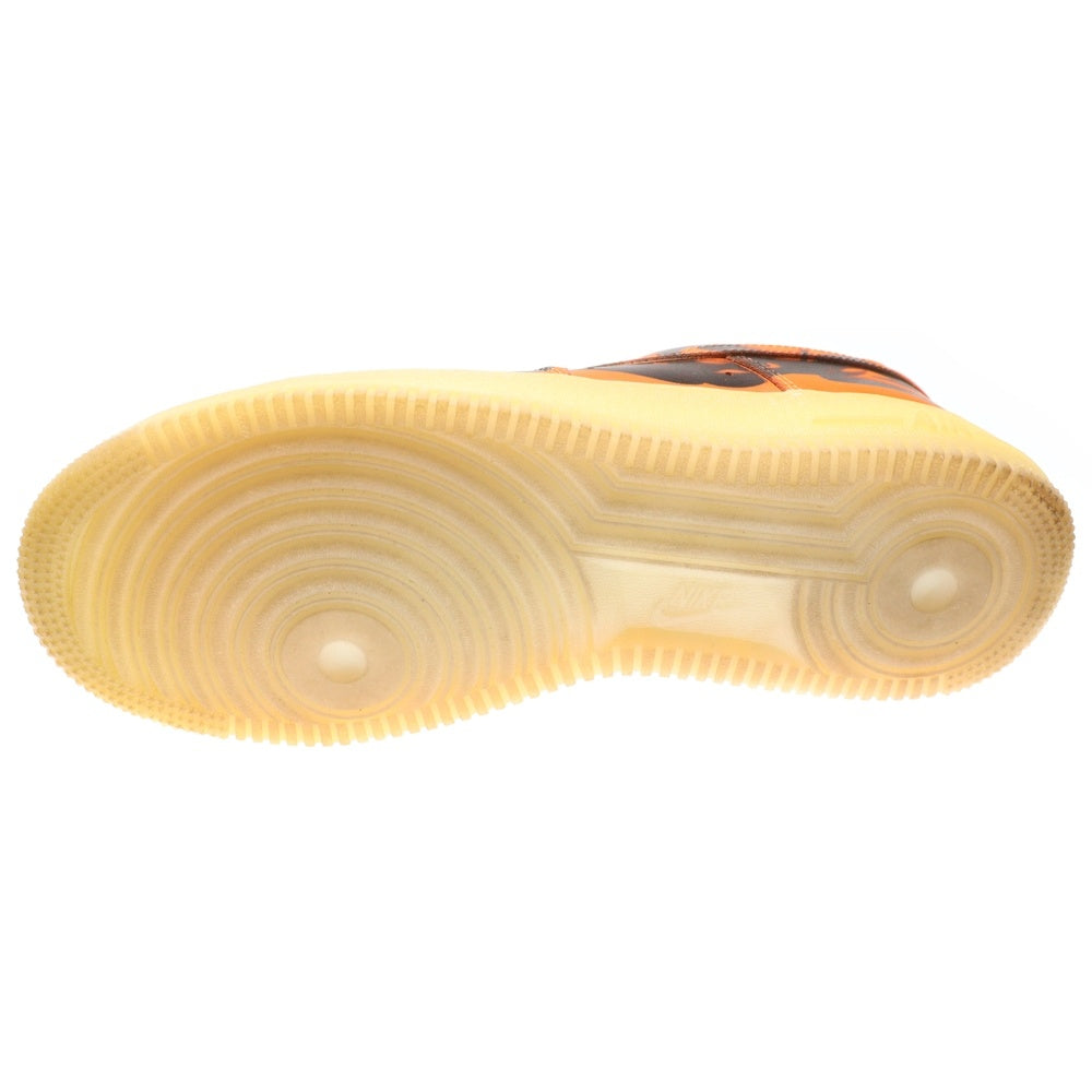 NIKE(ナイキ) AIR FORCE1 07 SKELTON QS エアフォース1 ローカットスニーカー スケルトン オレンジ US8/26cm CU8067-800