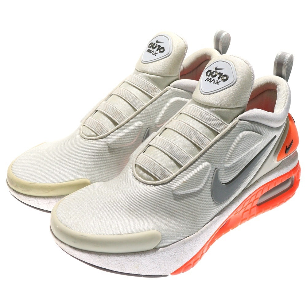 NIKE(ナイキ) ADAPT AUTO MAX PURE PLATINUM アダプト オートマックス ピュアプラチナム ローカットスニーカー ホワイト US8.5/26.5cm CI5018-002
