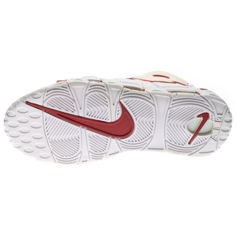 NIKE(ナイキ) AIR MORE UPTEMPO 96 921948-102 エアモアアップテンポ ハイカットスニーカー ホワイト/レッド US8/26cm