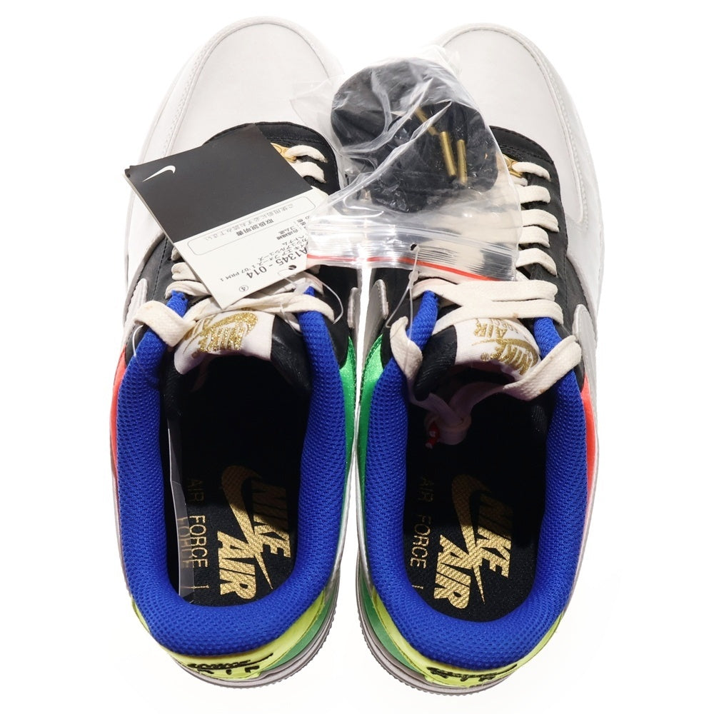 NIKE(ナイキ) AIR FORCE 1 07 PRM HIDDEN MESSAGE DA1345-014 エアフォース1 ヒドゥンメッセージ ローカットスニーカー マルチカラー US8/26cm