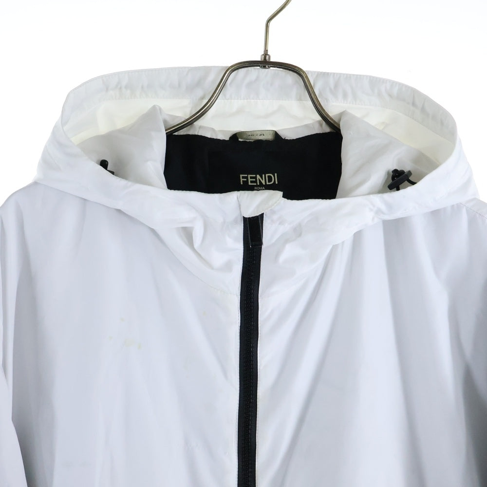 FENDI(フェンディ) フーデッドナイロンブルゾン ウィンドブレーカー