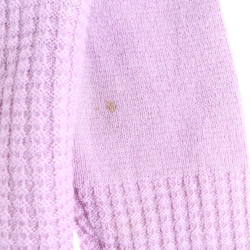 ESTNATION(エストネーション) ×THE INOUE BROTHERS イノウエブラザーズ アルパカ リブクルーネックセーター ピンク