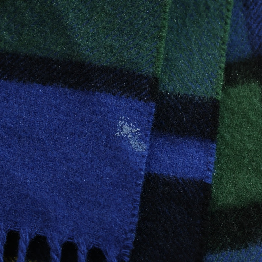 Johnstons Of Elgin(ジョンストンズ オブ エルガン) チェック柄 カシミヤマフラー アクセサリー グリーン調 82-218-26-080110 レディース