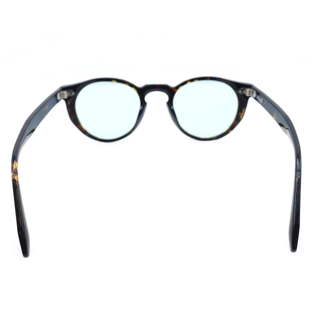 OLIVER PEOPLES(オリバーピープルズ) N.07 Sun ラウンドフレーム サングラス アイウェア ブラウン OV5587SU