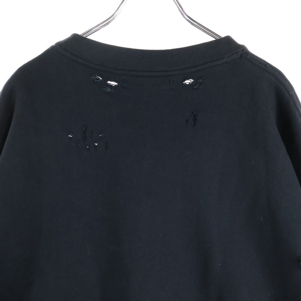 AMIRI(アミリ) CHAOS グランジ ダメージ加工 クルーネックスウェット