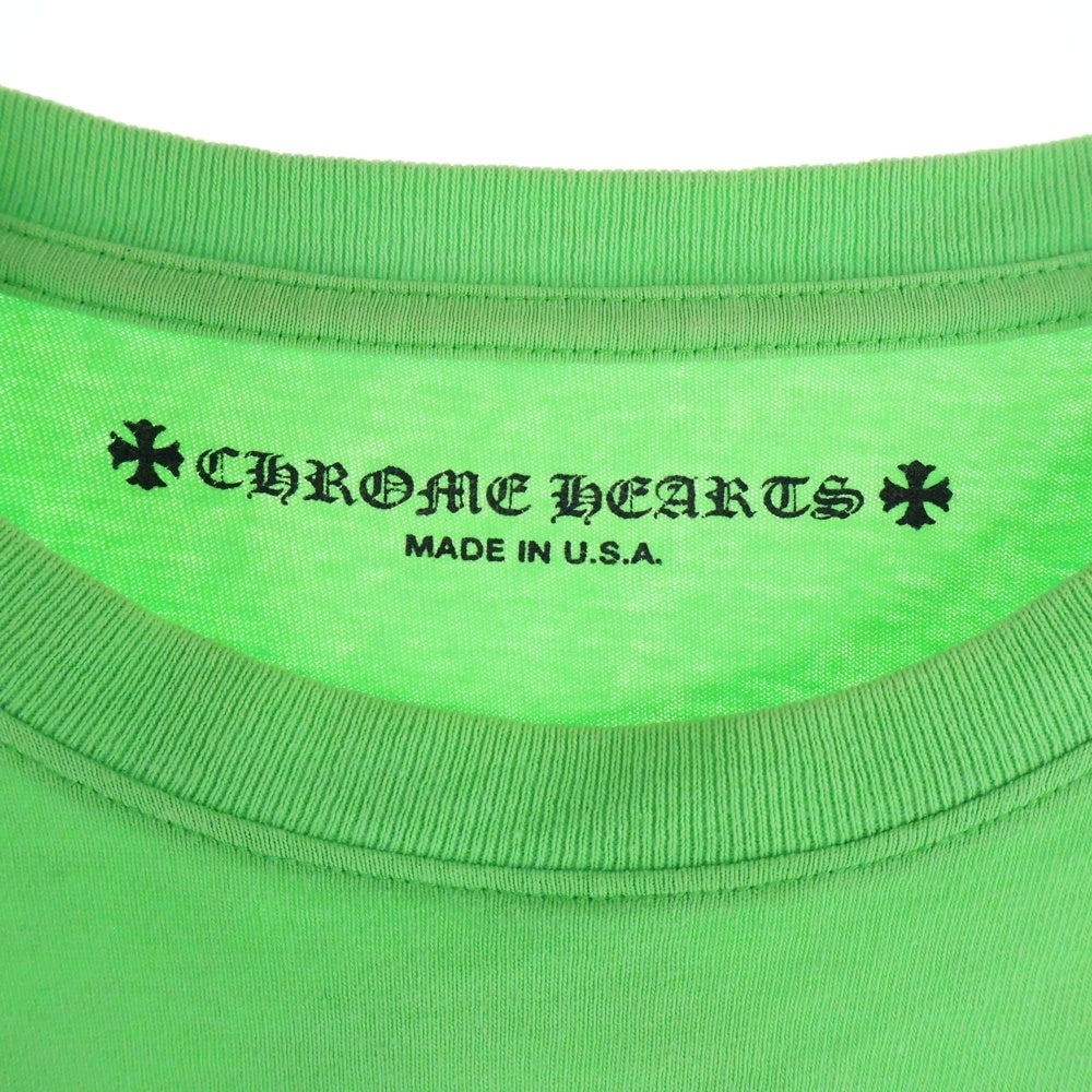 CHROME HEARTS(クロムハーツ) MATTY BOY PPO SEX RCD LS Tee マッティボーイ セックスレコード クルーネック 長袖Tシャツ カットソー グリーン
