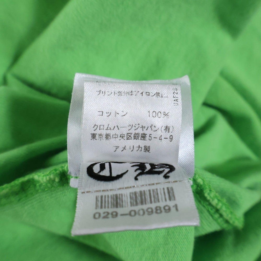 CHROME HEARTS(クロムハーツ) MATTY BOY PPO SEX RCD LS Tee マッティボーイ セックスレコード クルーネック 長袖Tシャツ カットソー グリーン