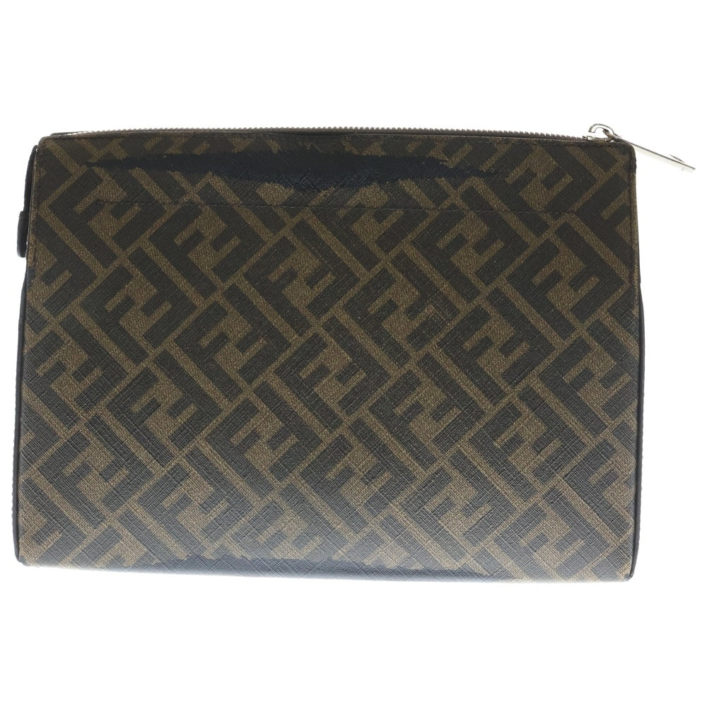 FENDI(フェンディ) ズッカ柄 ロゴ セカンドバッグ クラッチバッグ
