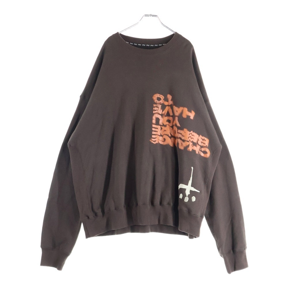 cvtvlist(カタリスト) CVTVLIST YOU HAVE TO CREWNECK クルーネック スウェット
